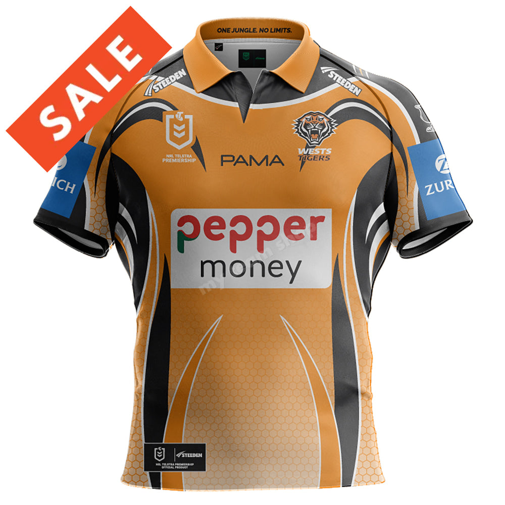 WESTS TIGERS NRL WOMENS HERITAGE JERSEY NRL Replica Jersey