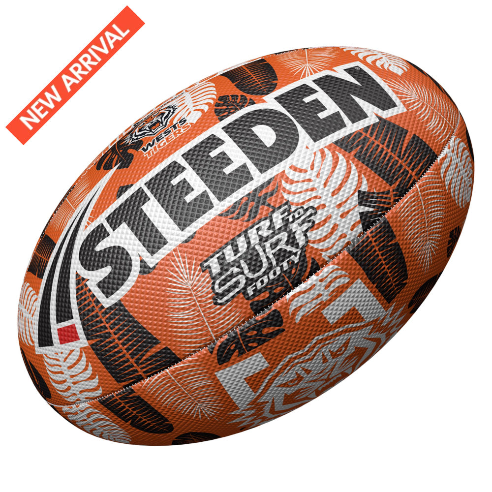 Wests Tigers ’Turf To Surf’ Nrl Beach Football Football