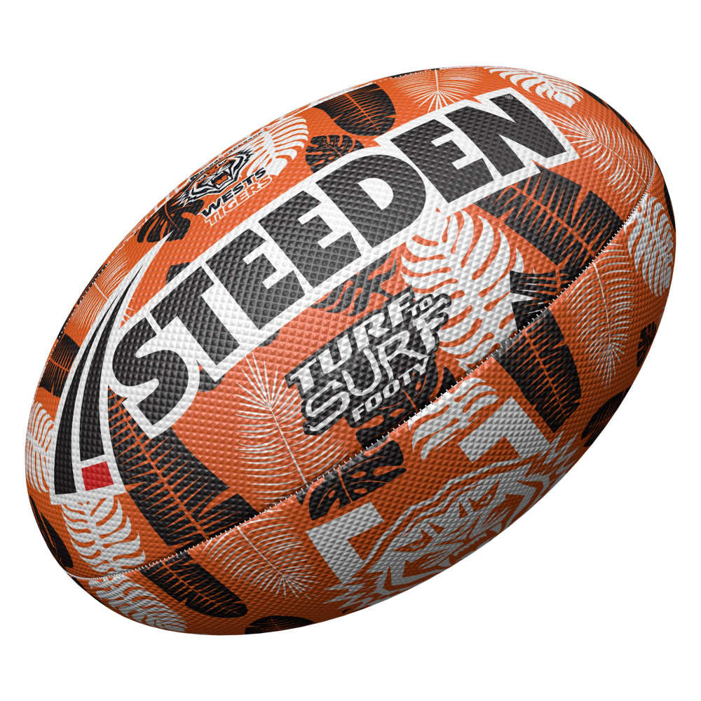 Wests Tigers ’Turf To Surf’ Nrl Beach Football Football