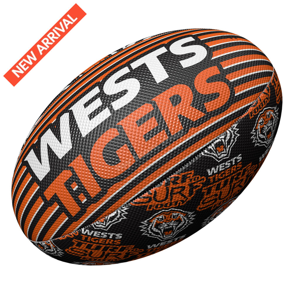 WESTS TIGERS ’TURF TO SURF’ NRL BEACH FOOTY NRL Football