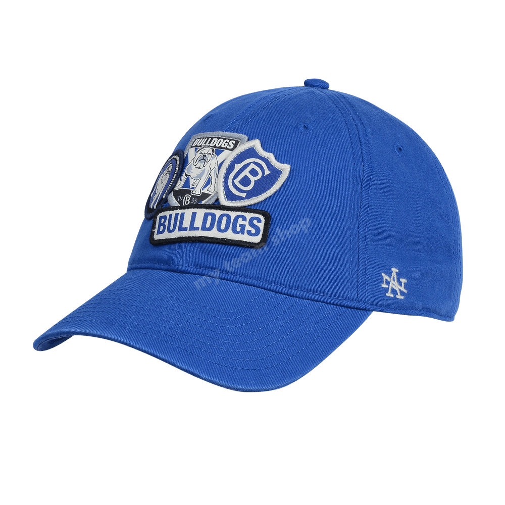Canterbury-Bankstown Bulldogs NRL Retro Badge Ballpark Cap Headwear