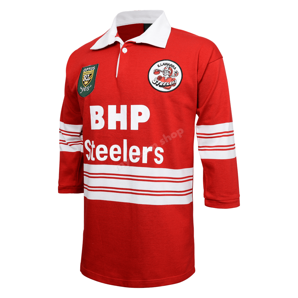 Illawarra Steelers 1997 NRL Retro Jersey Shirts & Tops