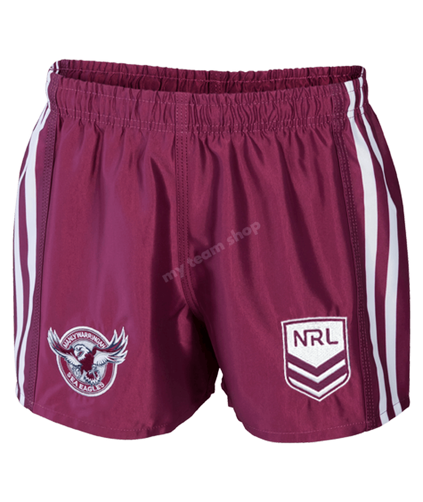 Manly Sea Eagles NRL Supporter Shorts Apparel