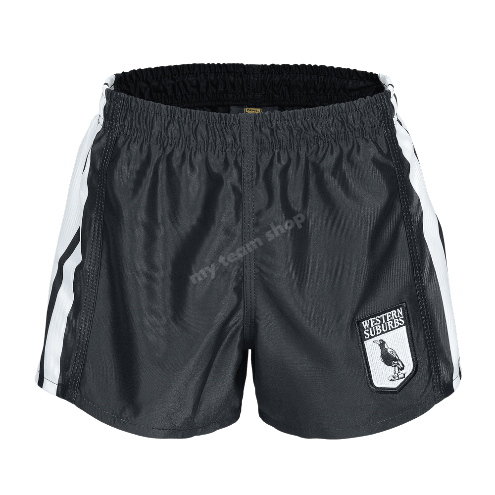 Retro Supporter Shorts Magpies Apparel