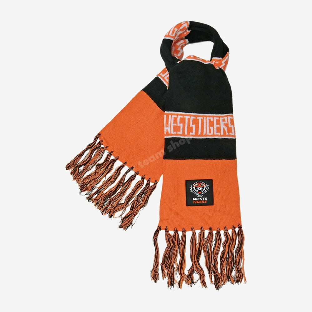 Wests Tigers NRL Bar Scarf Scarf